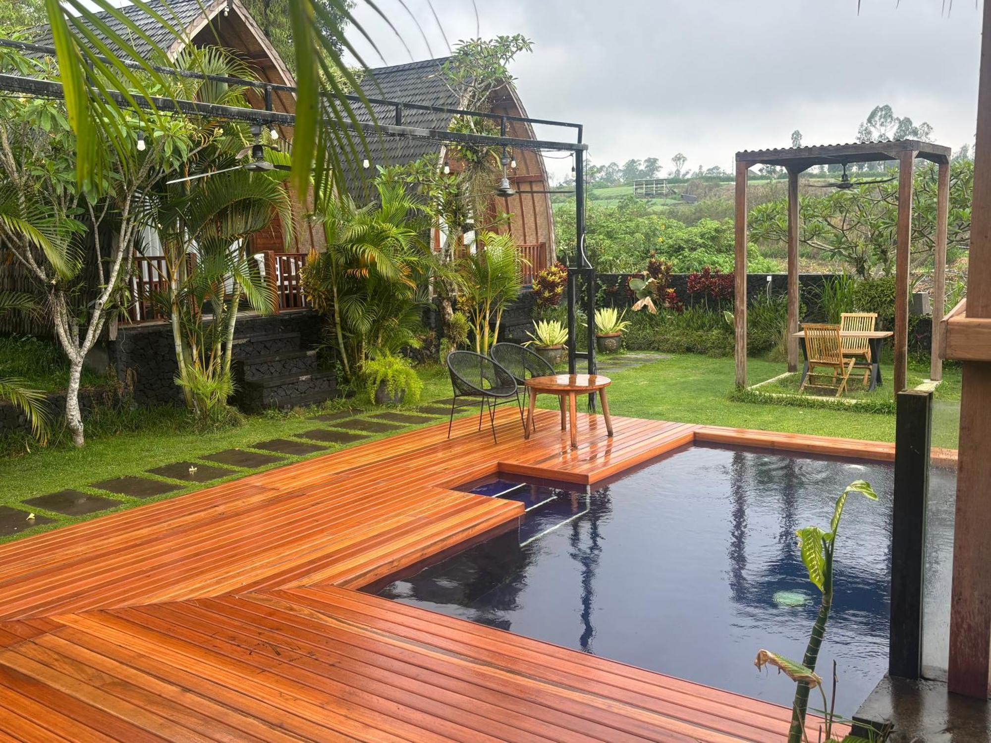 Batur Panorama Acomodação com café da manhã Kintamani Exterior foto