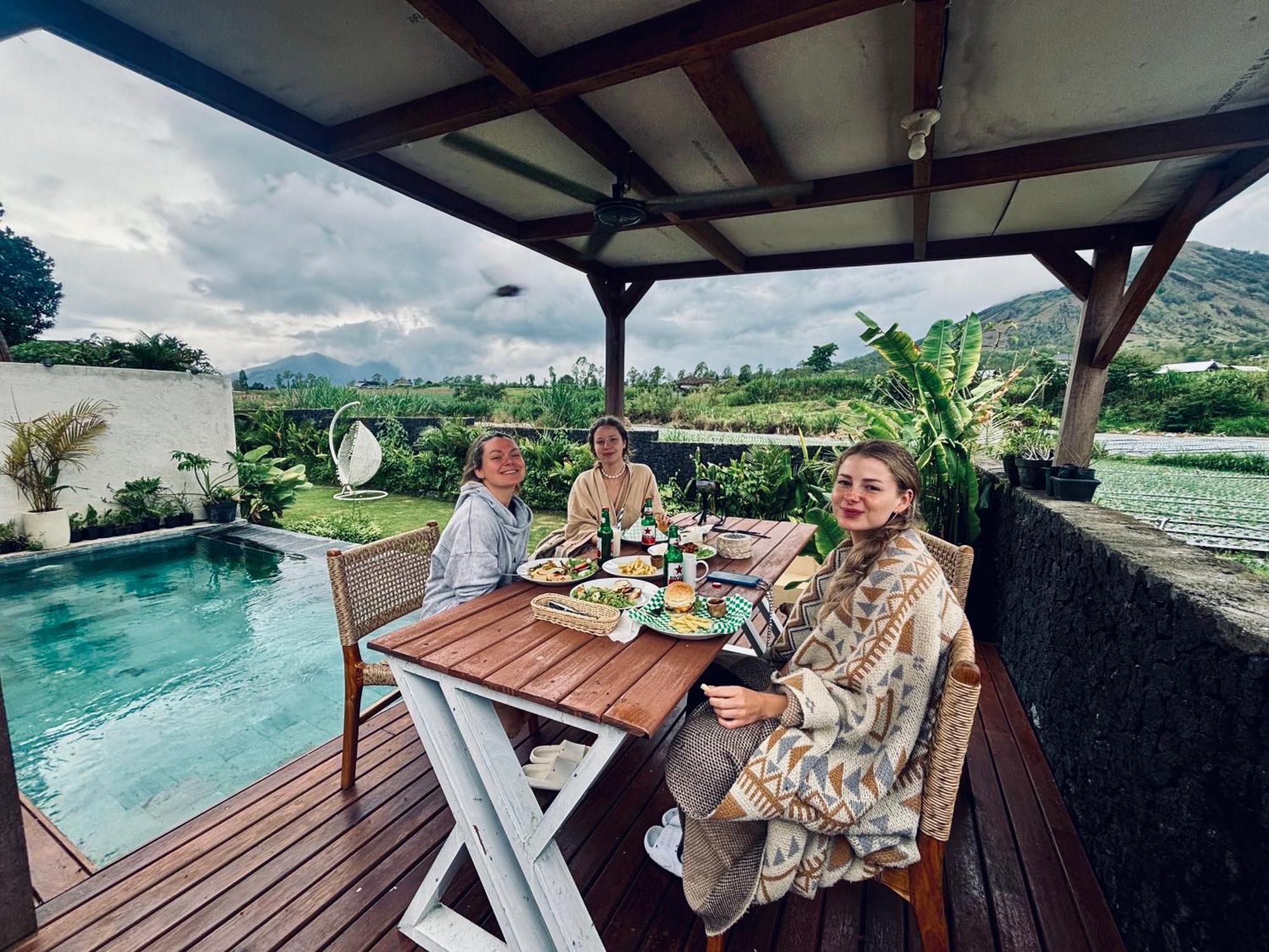 Batur Panorama Acomodação com café da manhã Kintamani Exterior foto