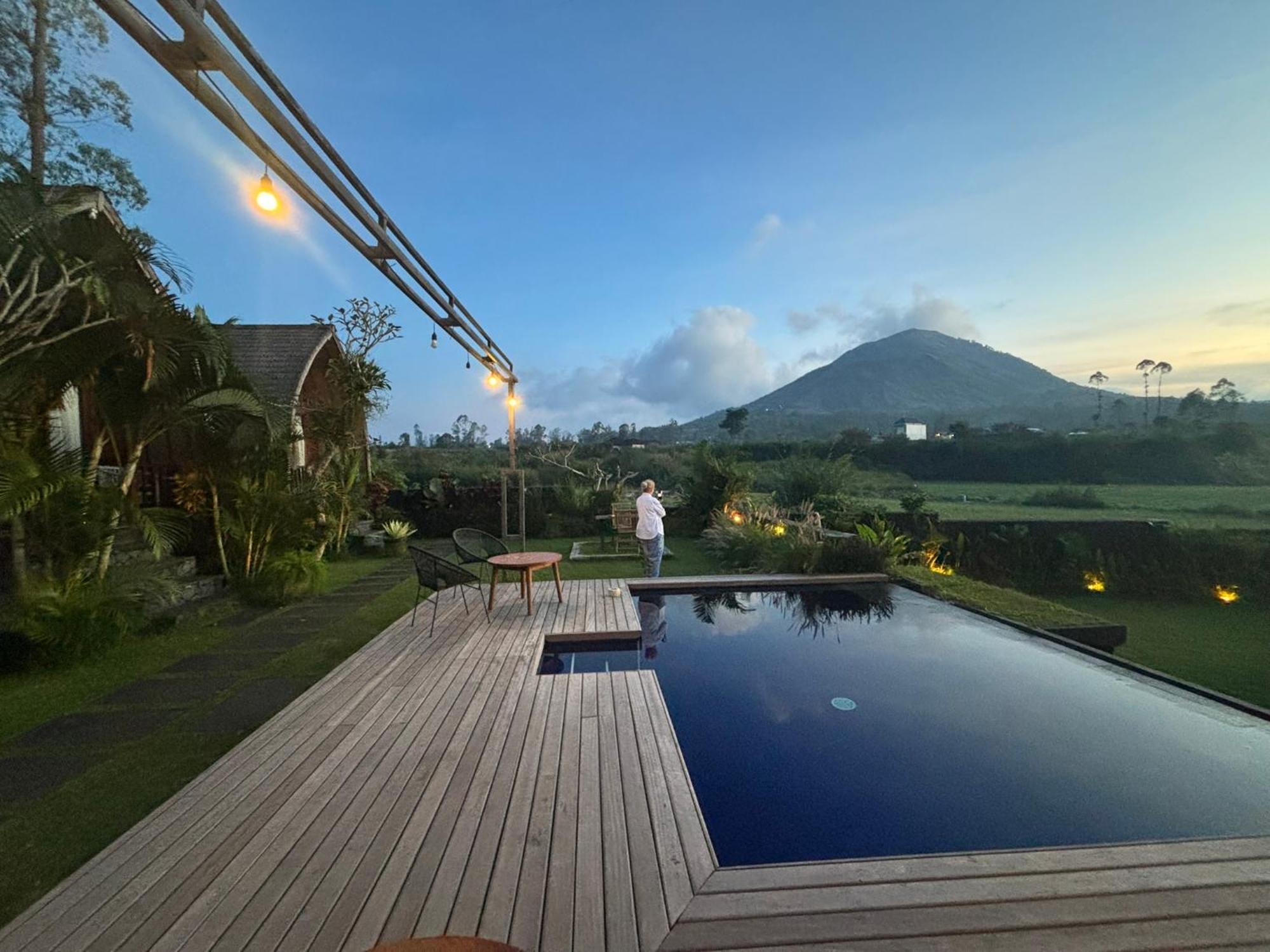 Batur Panorama Acomodação com café da manhã Kintamani Exterior foto